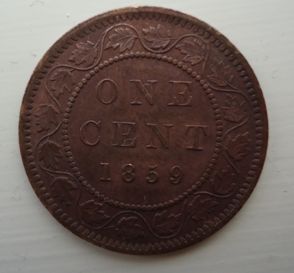 1859-Canadian-One-Cent---Grade?-And-Also-What-Type---Standard?
